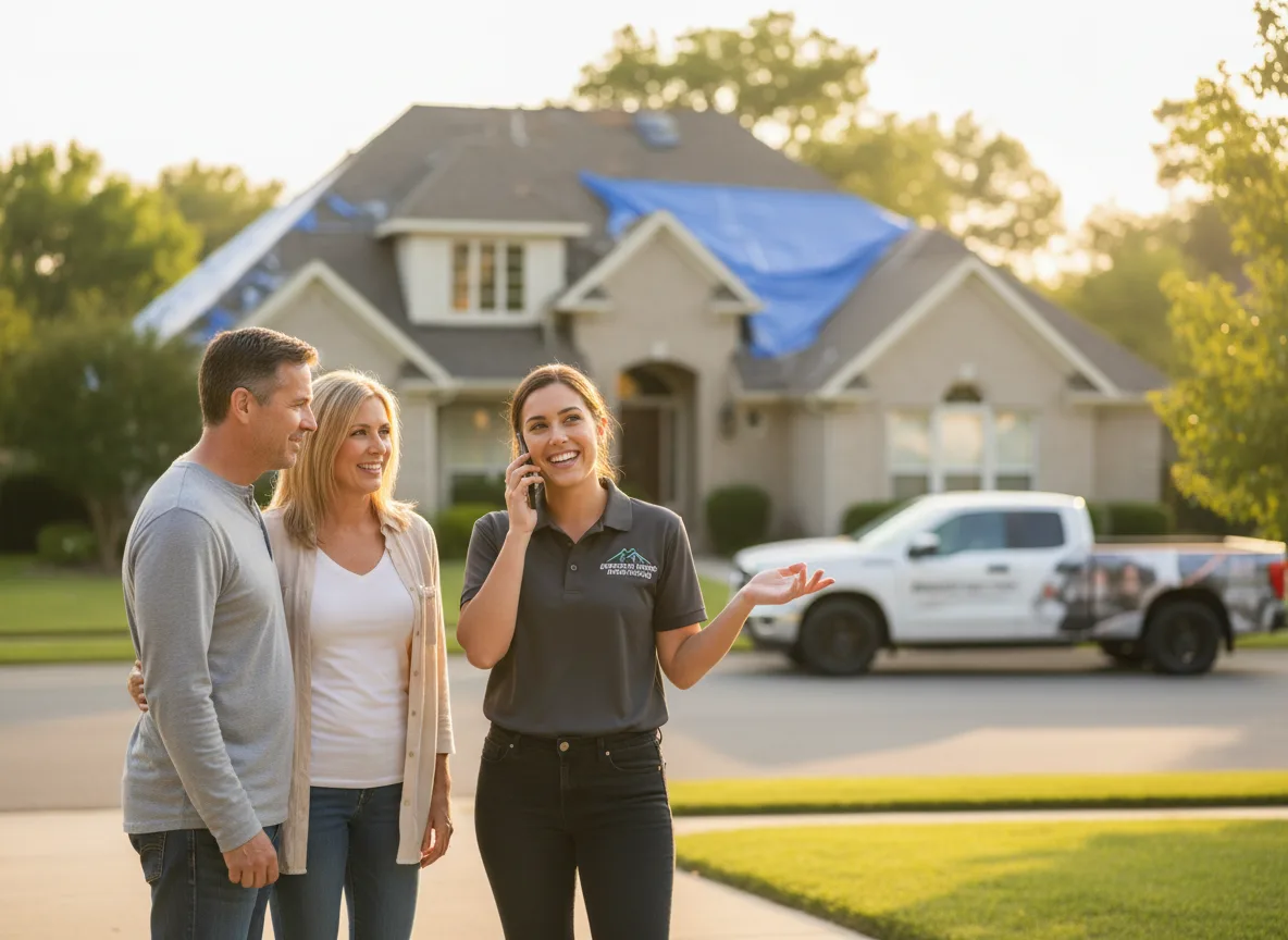 Wind Damage Roof Repair in Hot Springs Village, AR